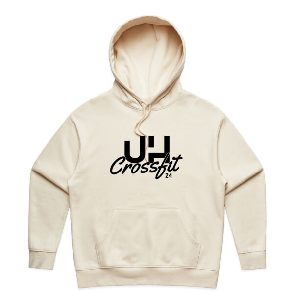 Womens Heavy Hoodie - Black Logo  Thumbnail